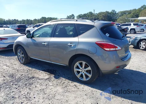 2012 Nissan Murano Le из США, поврежденный, VIN JN8AZ1MU4CW116790